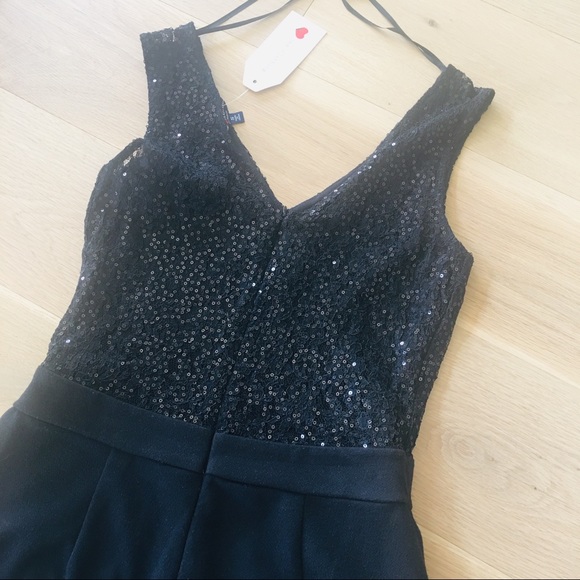 NWT! Black Romper - Picture 5 of 5